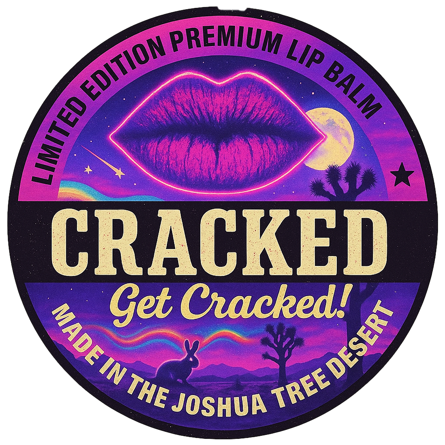🌵 Cracked Lip Balm No. 3 – Desert Kiss Edition